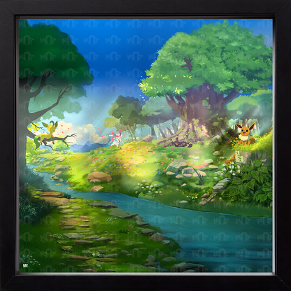 Umbreon, Sylveon, Leafeon, Eevee | Gem Pack 2