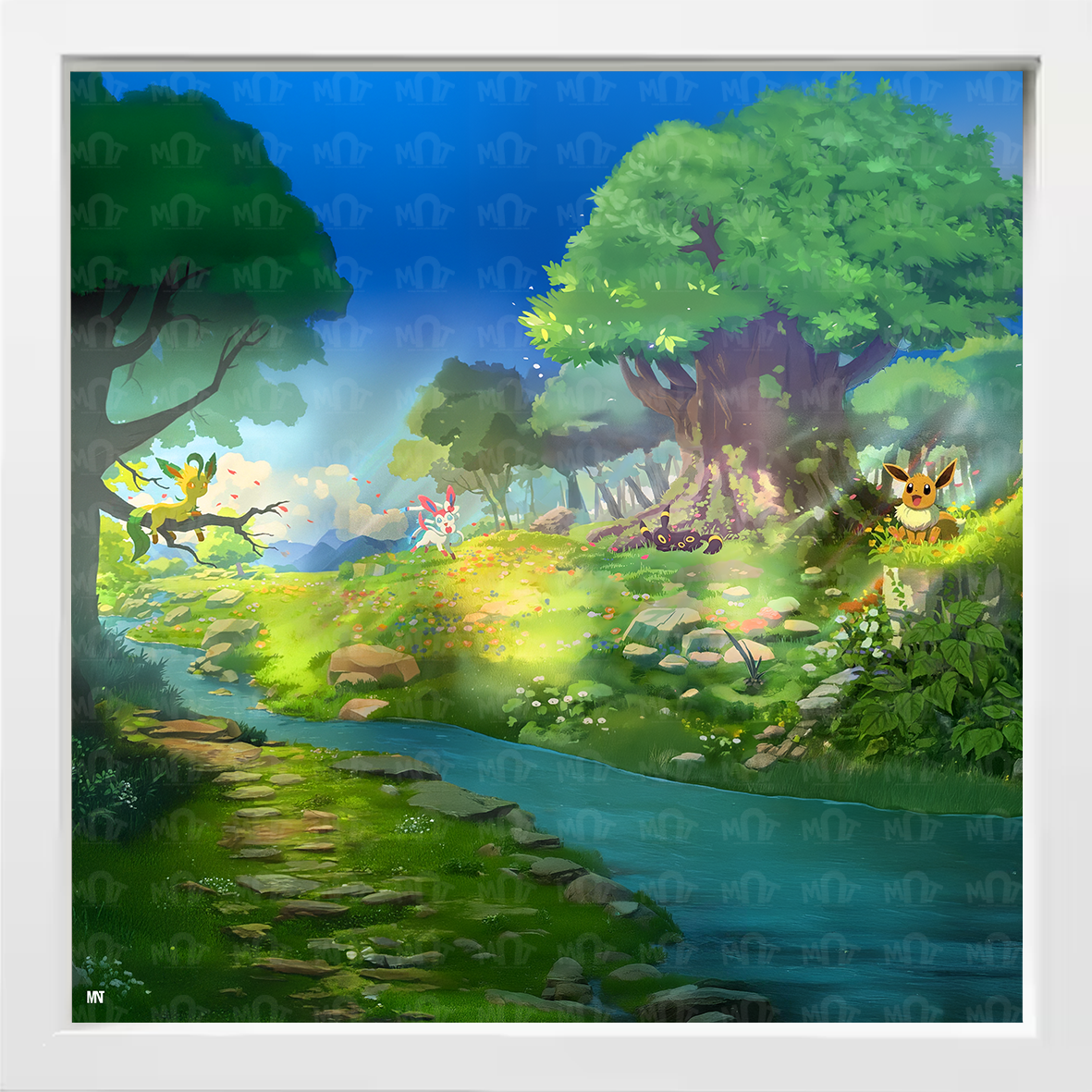 Umbreon, Sylveon, Leafeon, Eevee | Gem Pack 2