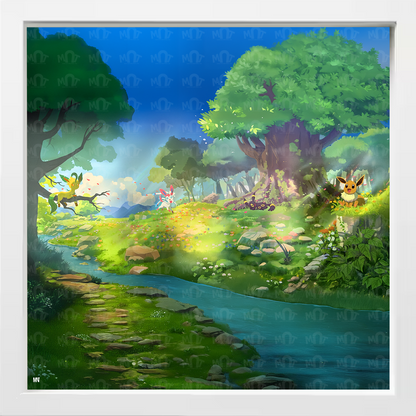 Umbreon, Sylveon, Leafeon, Eevee | Gem Pack 2