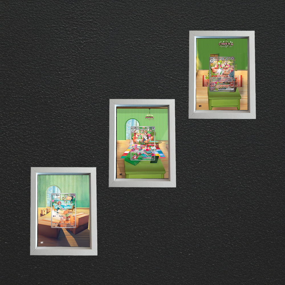 Ralts, Kirlia, Gardevoir | Bundle Scarlatto e Violetto | 13x18